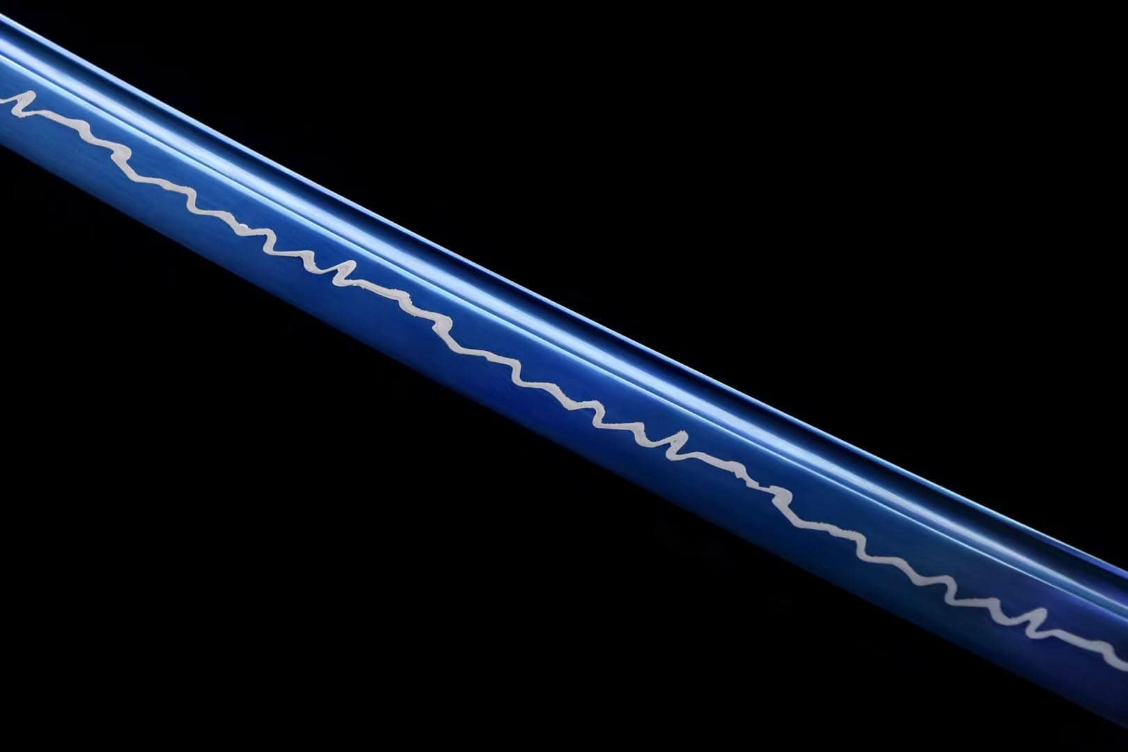 Blue Katana Sword Set