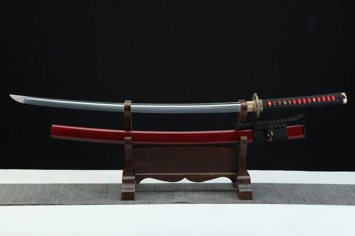 Samurai Burgundy Katana
