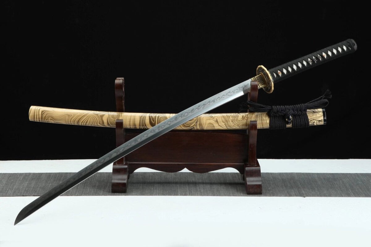 Samurai Katana Sand Pattern