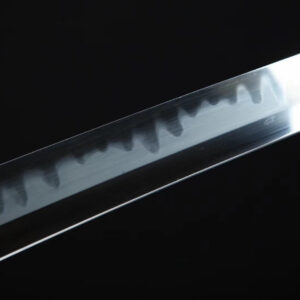 White And Brown Waves Katana