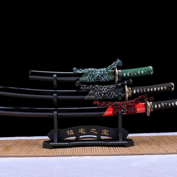 3 Colors Japanese Swords Set