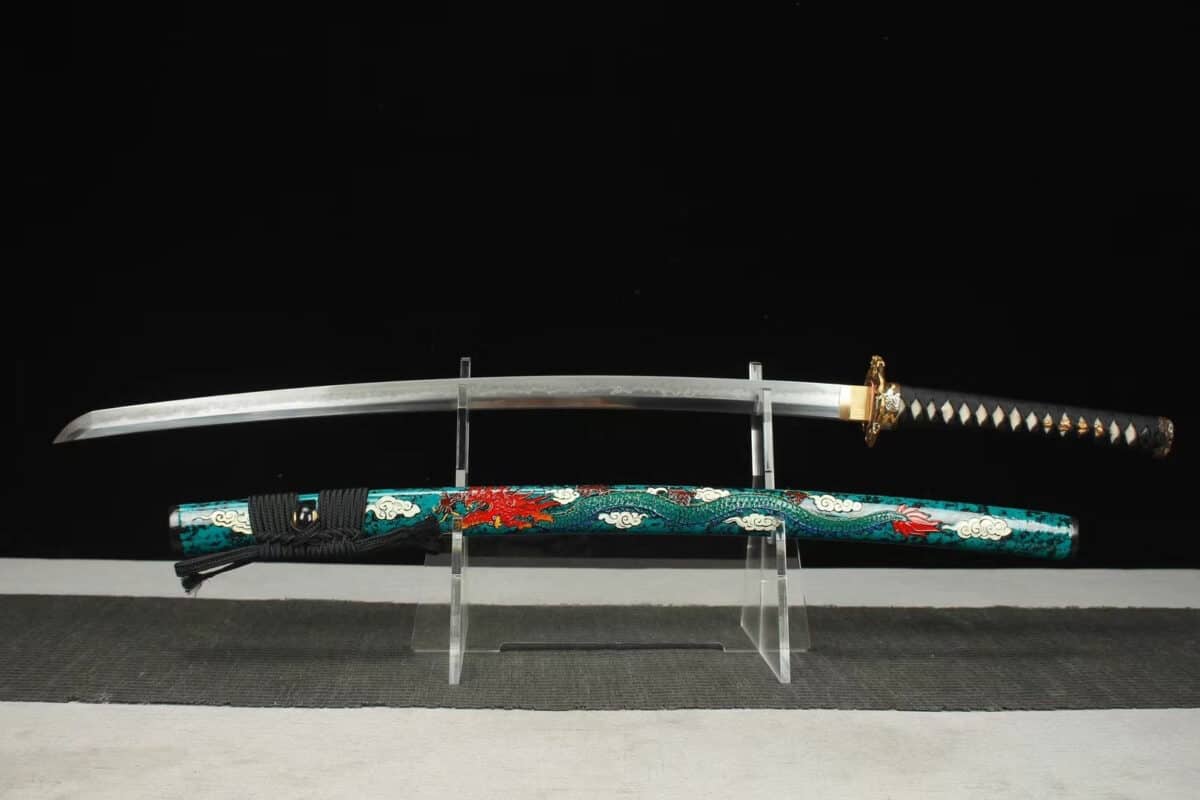Blue Dragon Katana