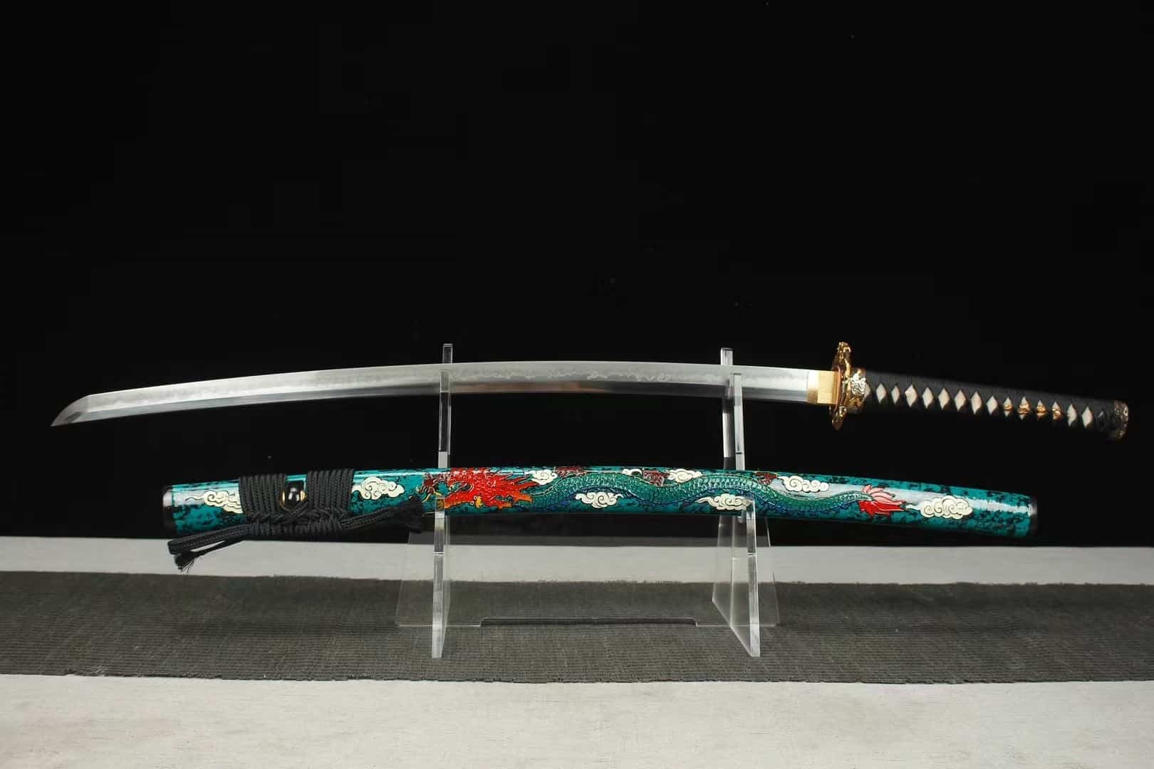Blue Dragon Katana