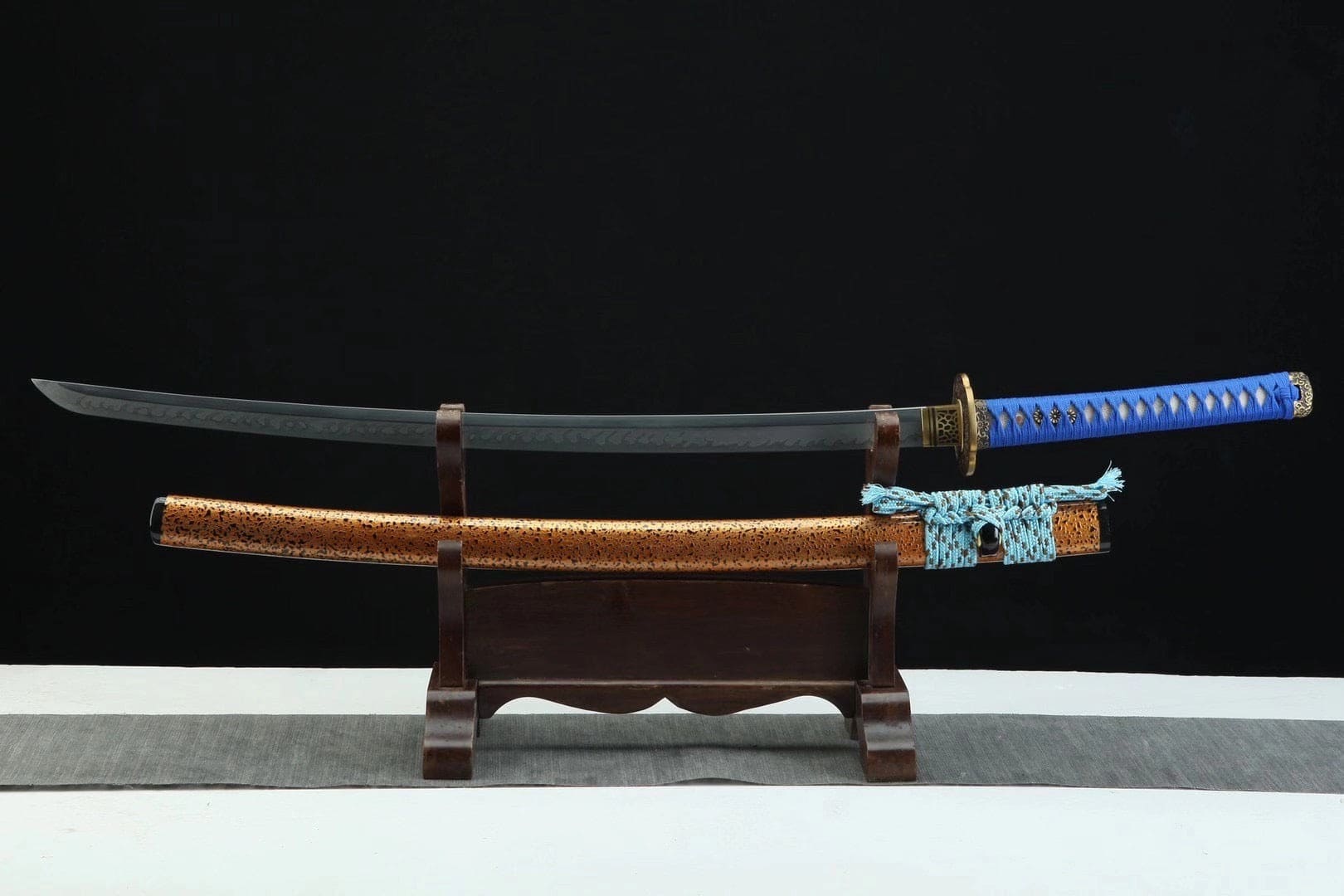 Blue And Orange Katana