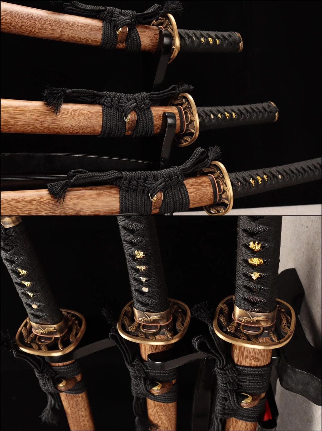 Rosewood Katana Set