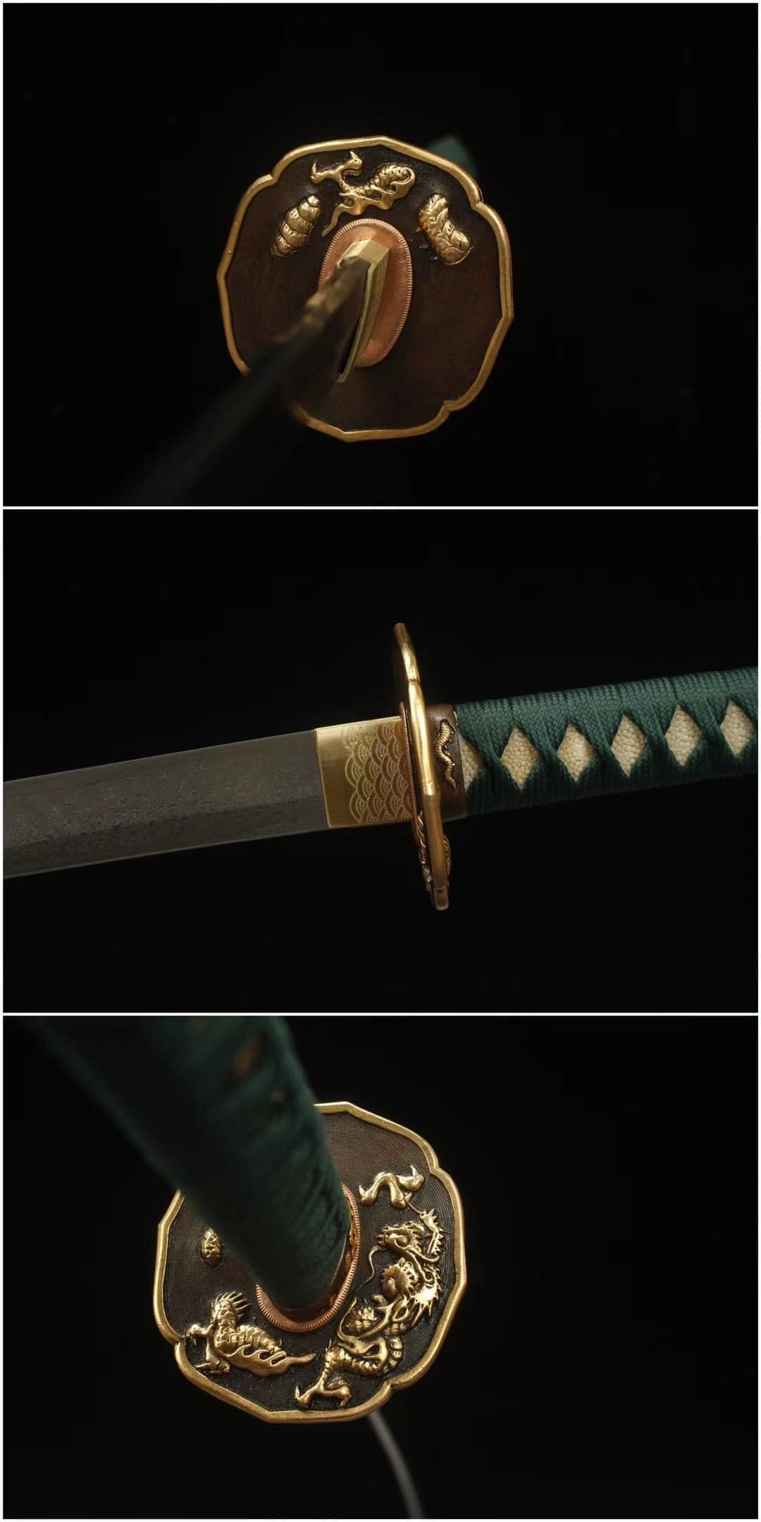 Green Dragon Katana