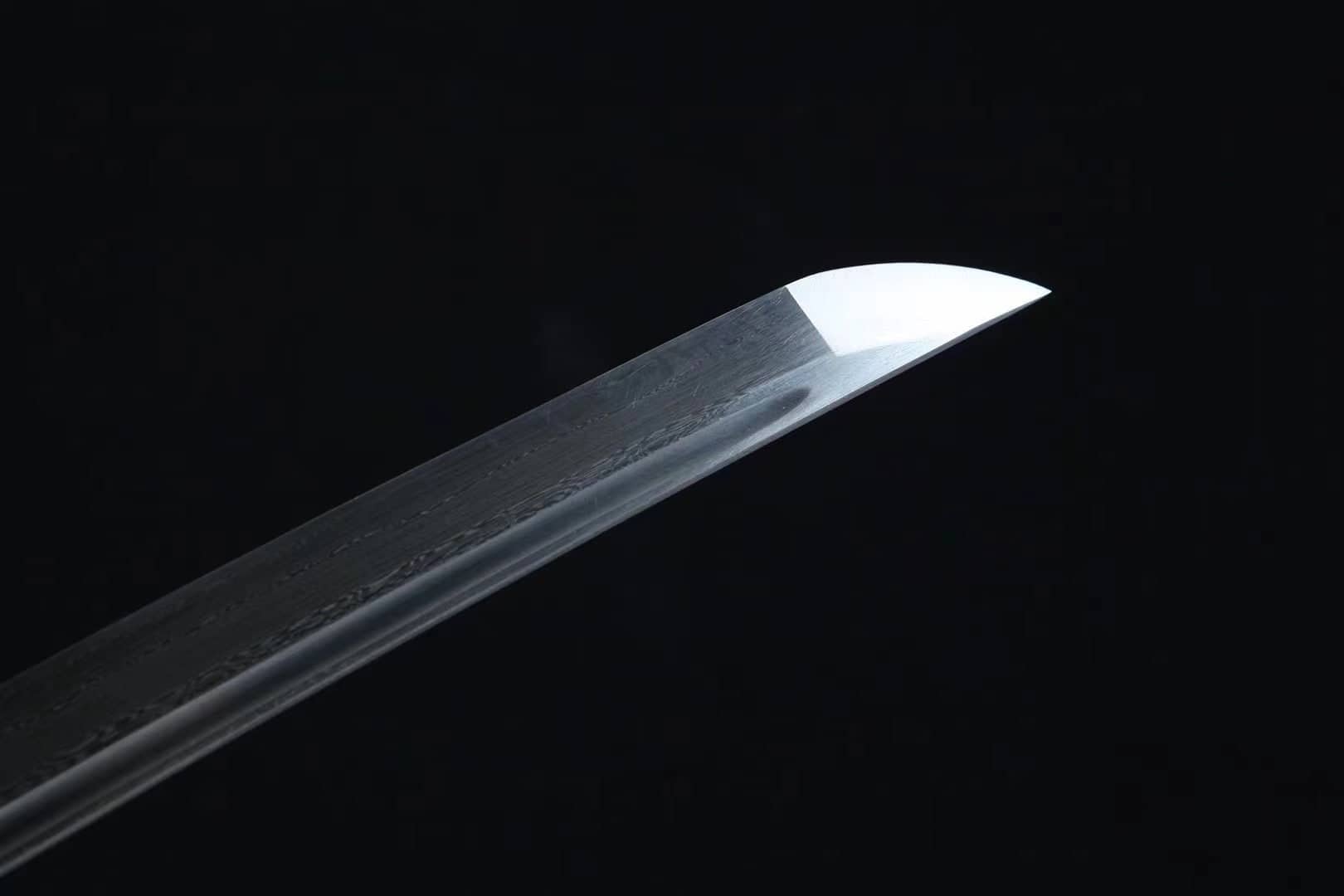 Damascus Falling Flower Katana