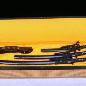 Blue Katana Sword Set