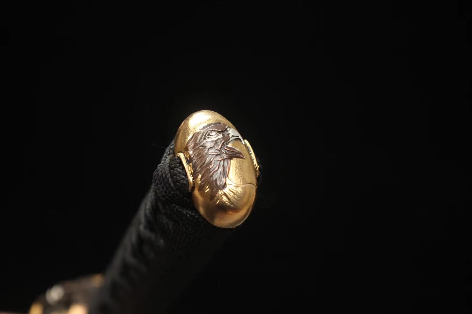 Lacquered Scabbard And Eagle Tsuba Katana