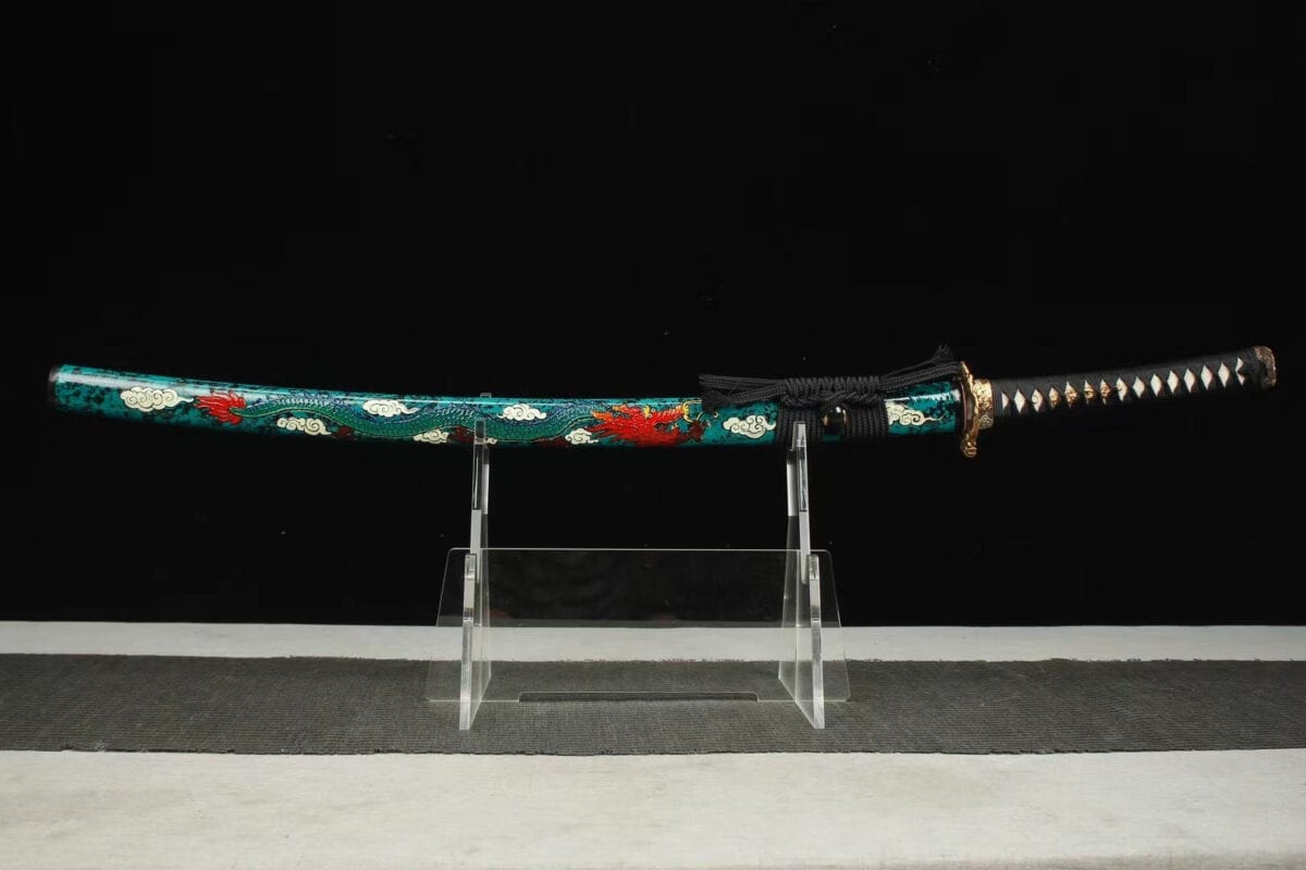 Blue Dragon Katana