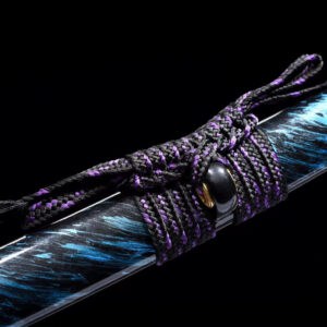 Black And Purple Katana