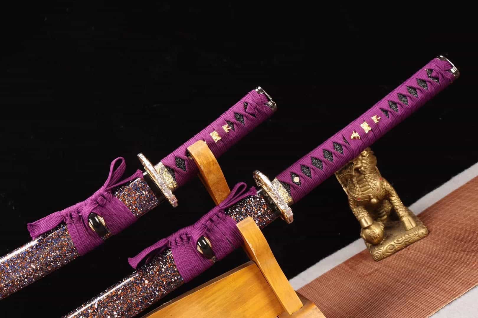 Katana Purple Galaxy Set