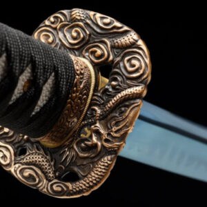Black And Blue Ice Katana
