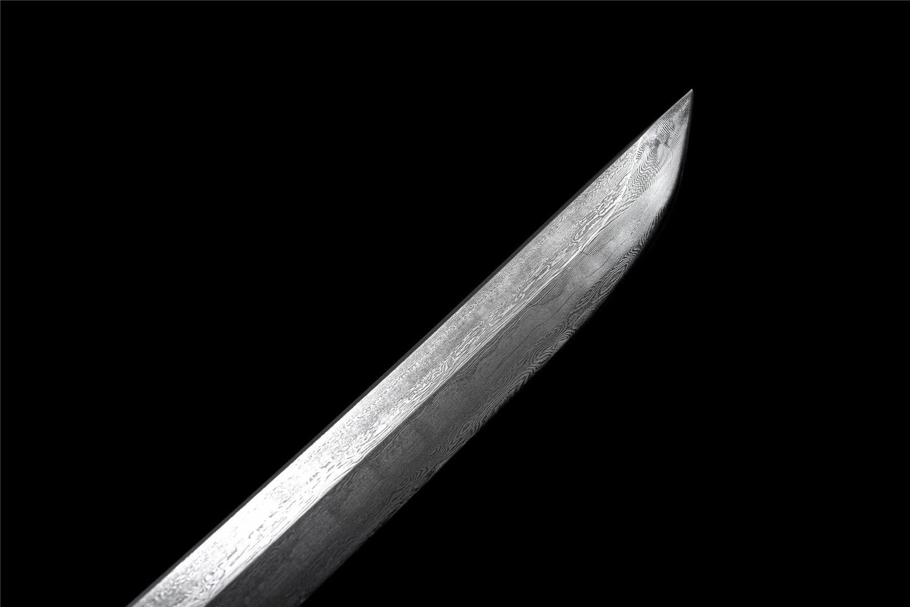 Japanese Swords Set Of 3 White Black