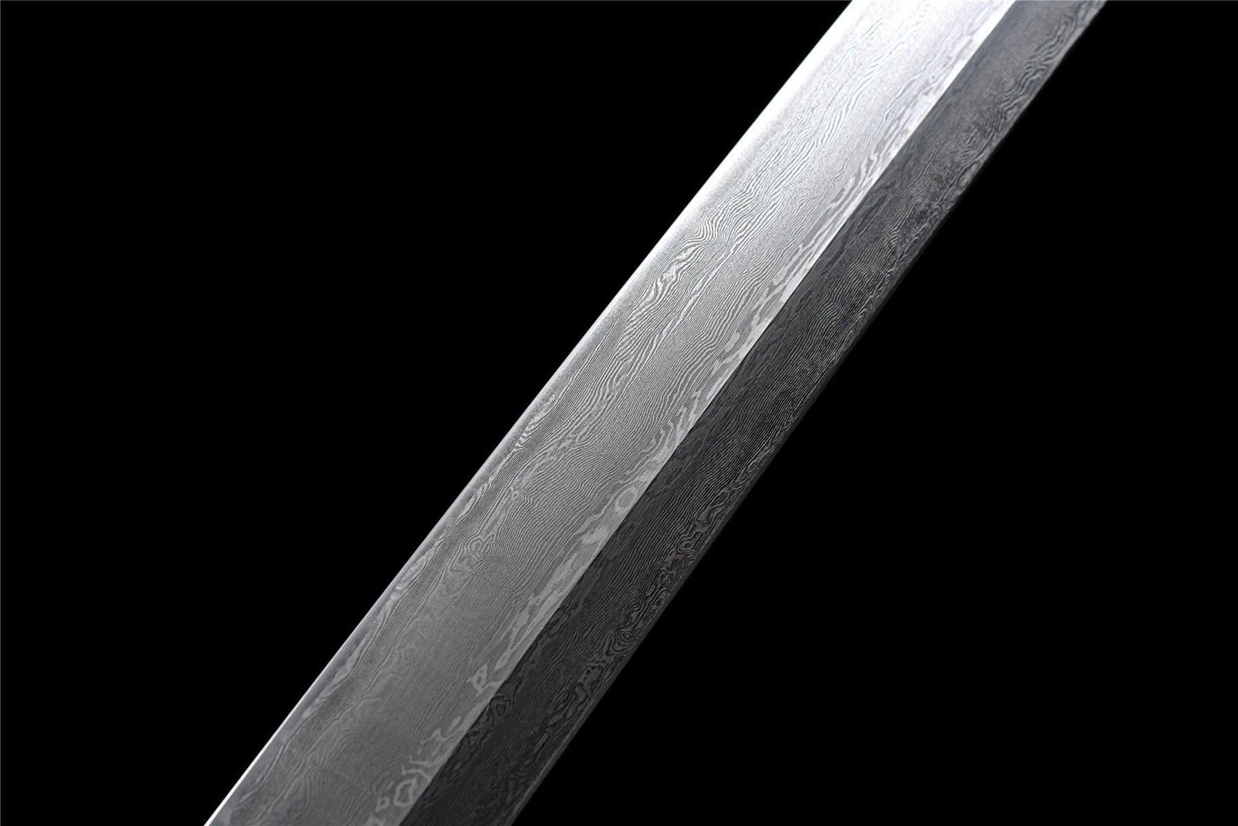 Japanese Swords Set Of 3 White Black