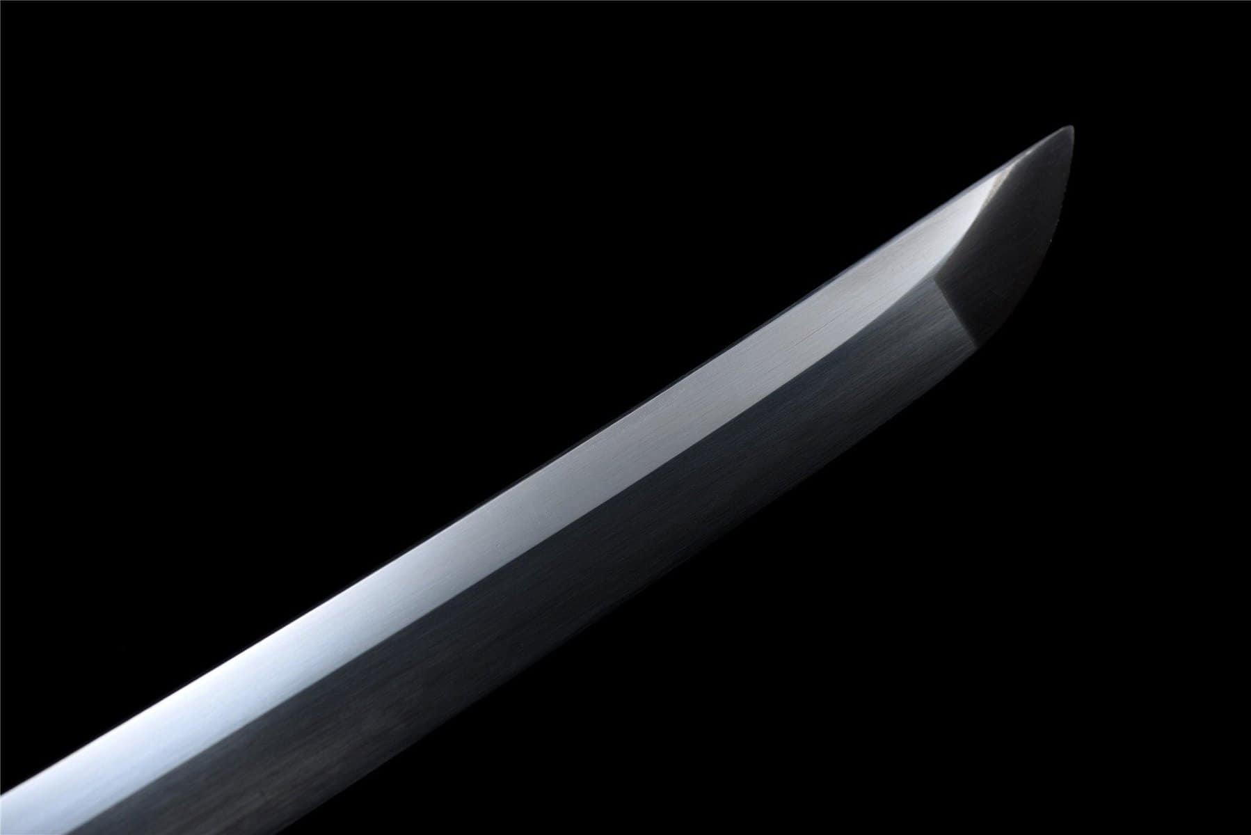 Gold And Blue Flowers Katana