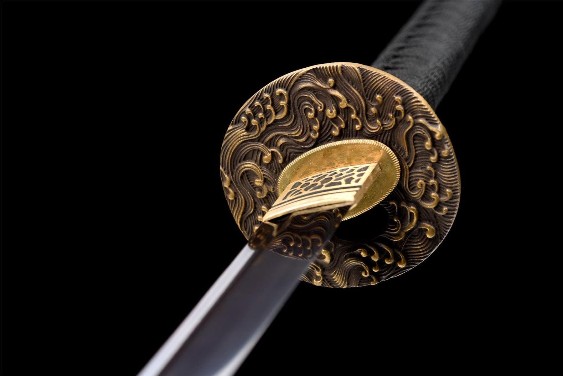 Dark Blue Katana Sword