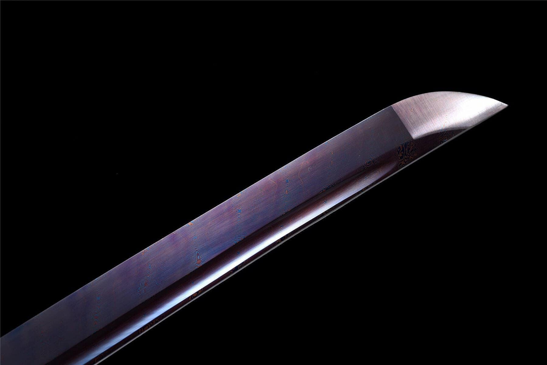 Dark Blue Katana Sword