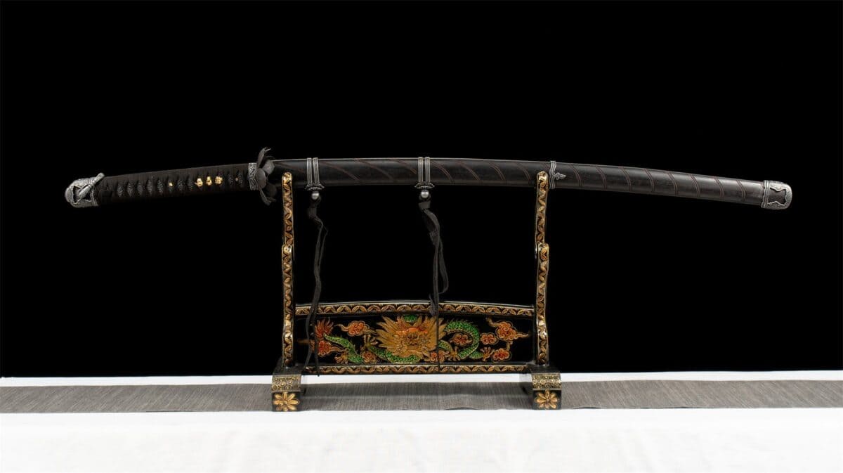 Full Black Katana Sekiro