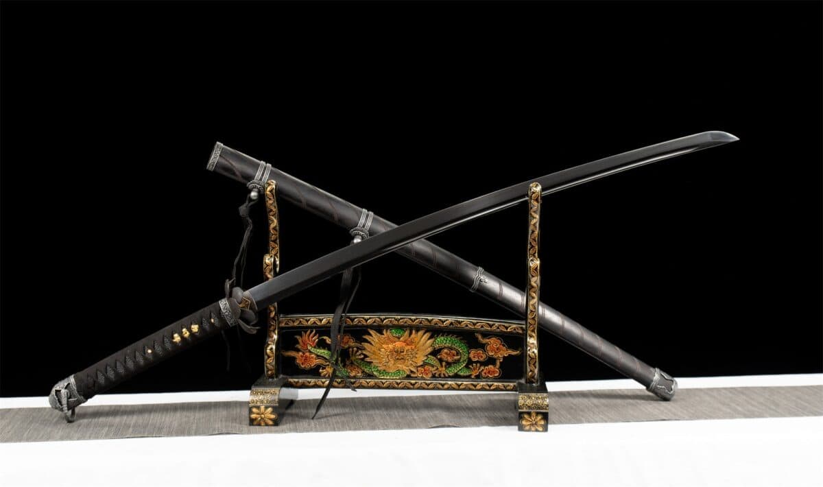 Full Black Katana Sekiro