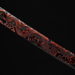 Red Dragon Black Katana