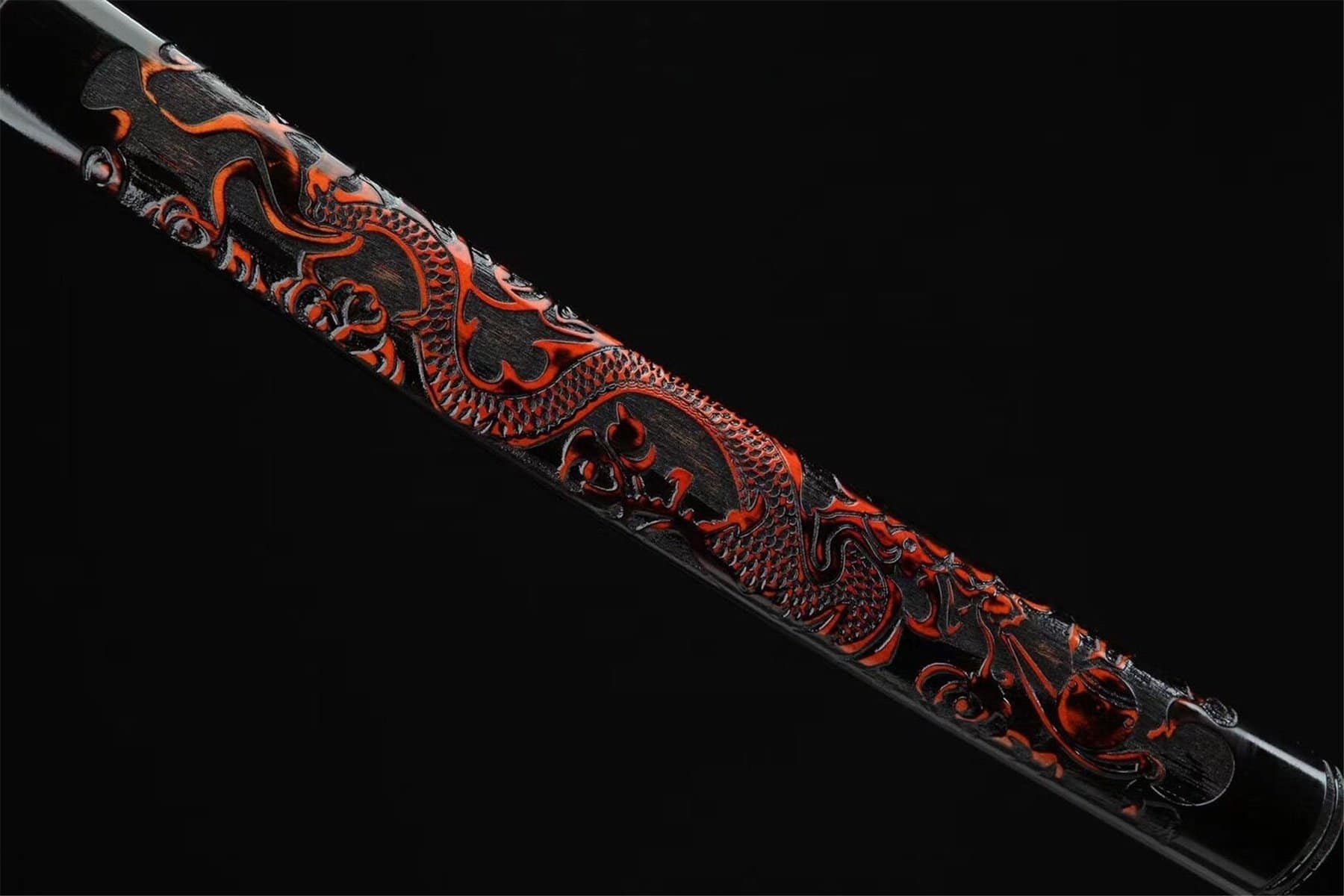 Red Dragon Black Katana