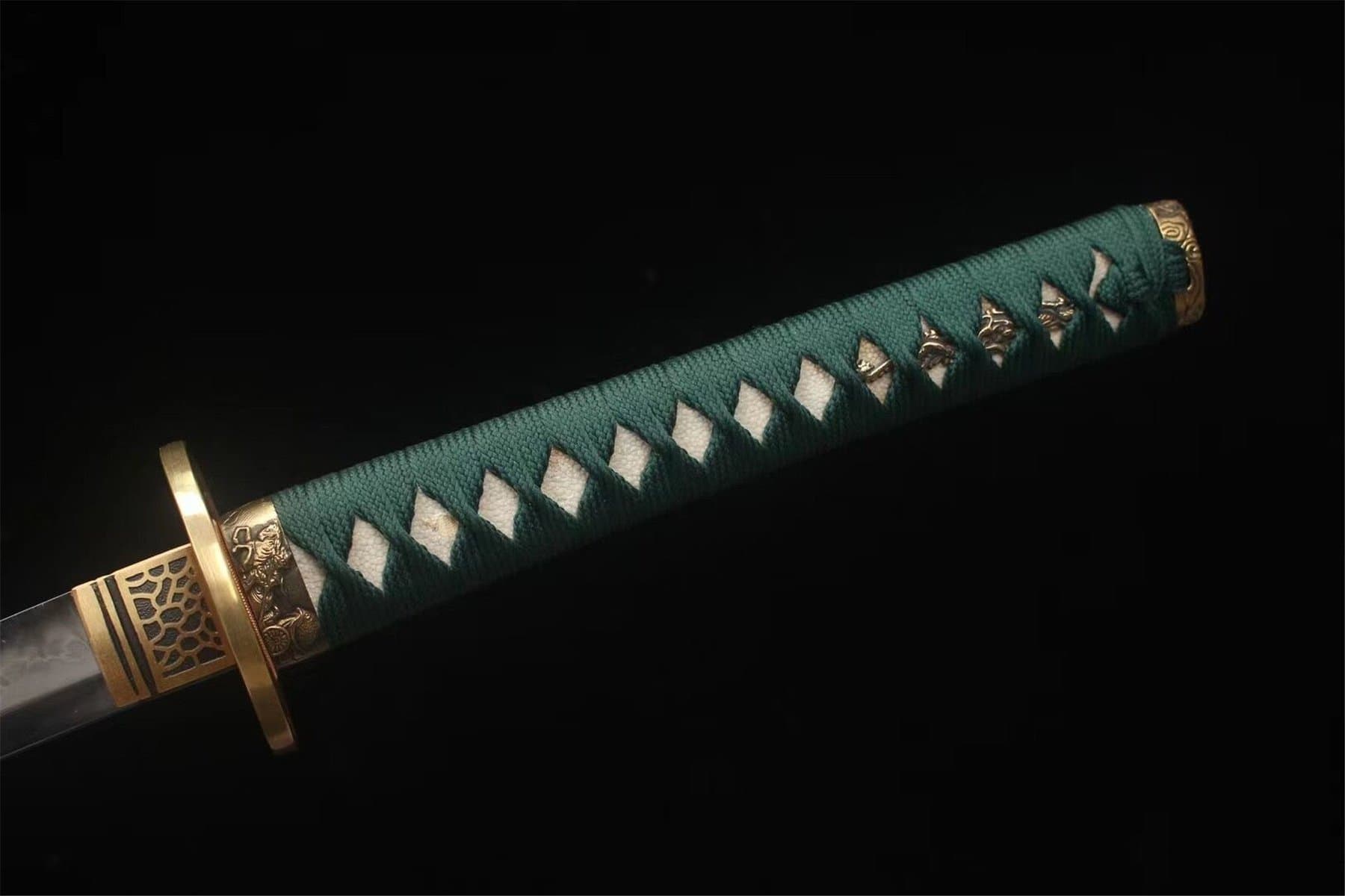 Katana Dragon Handle Green