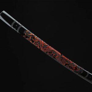 Red Dragon Black Katana
