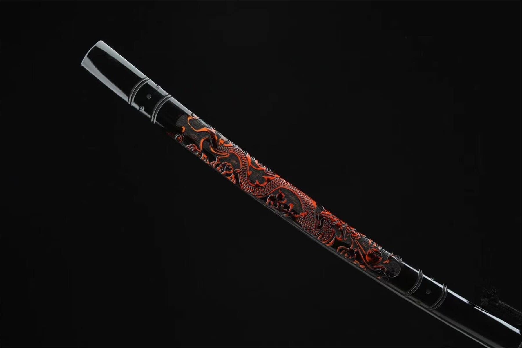 Red Dragon Black Katana