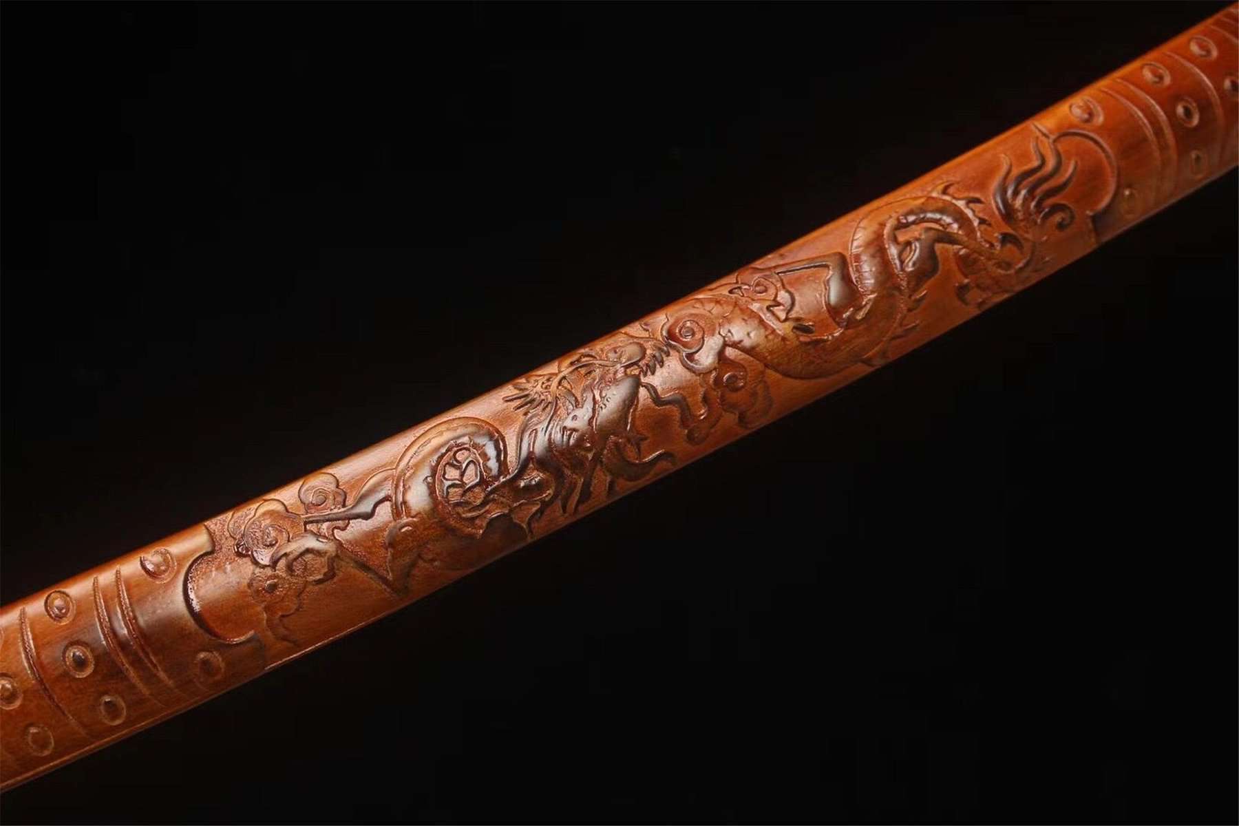 Katana Dragon Handle Green