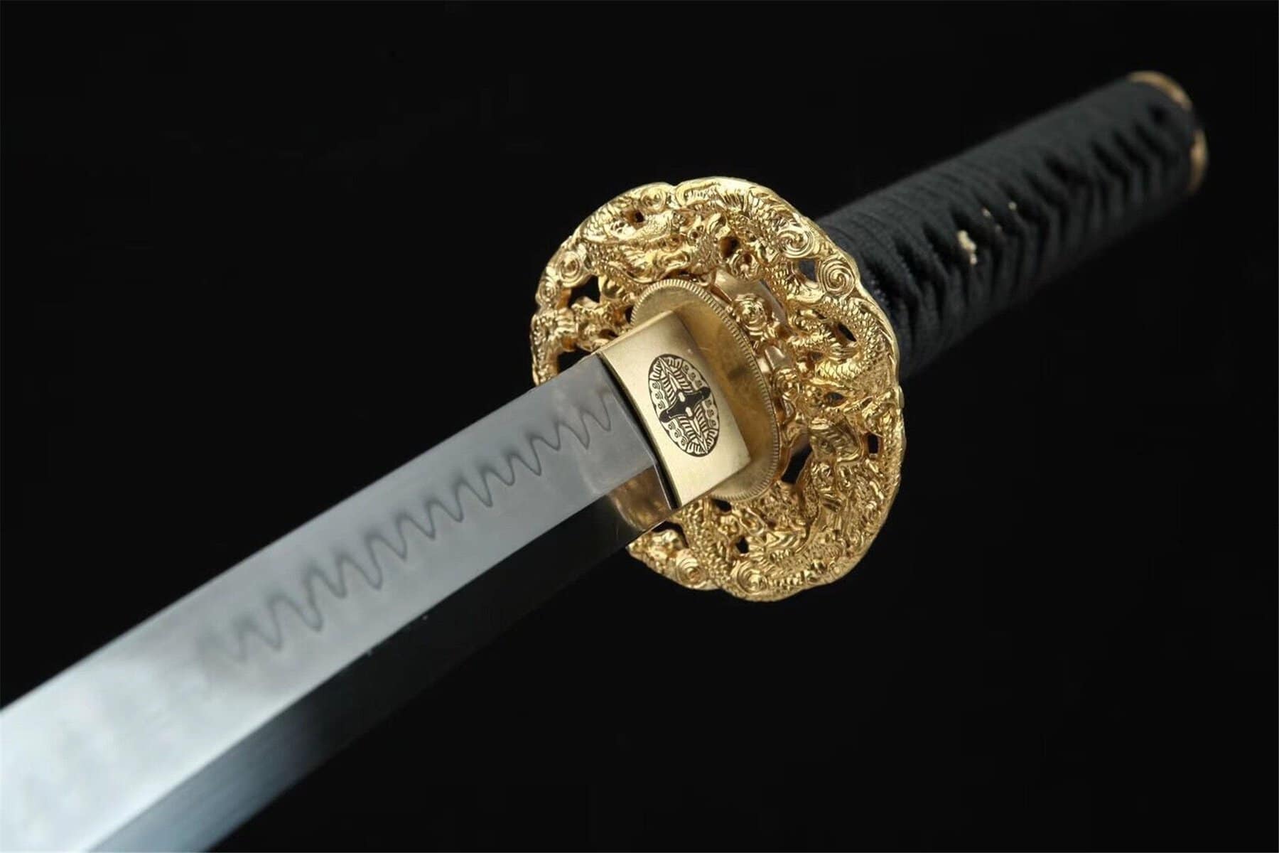 Black Katana T-10 Blade Steel