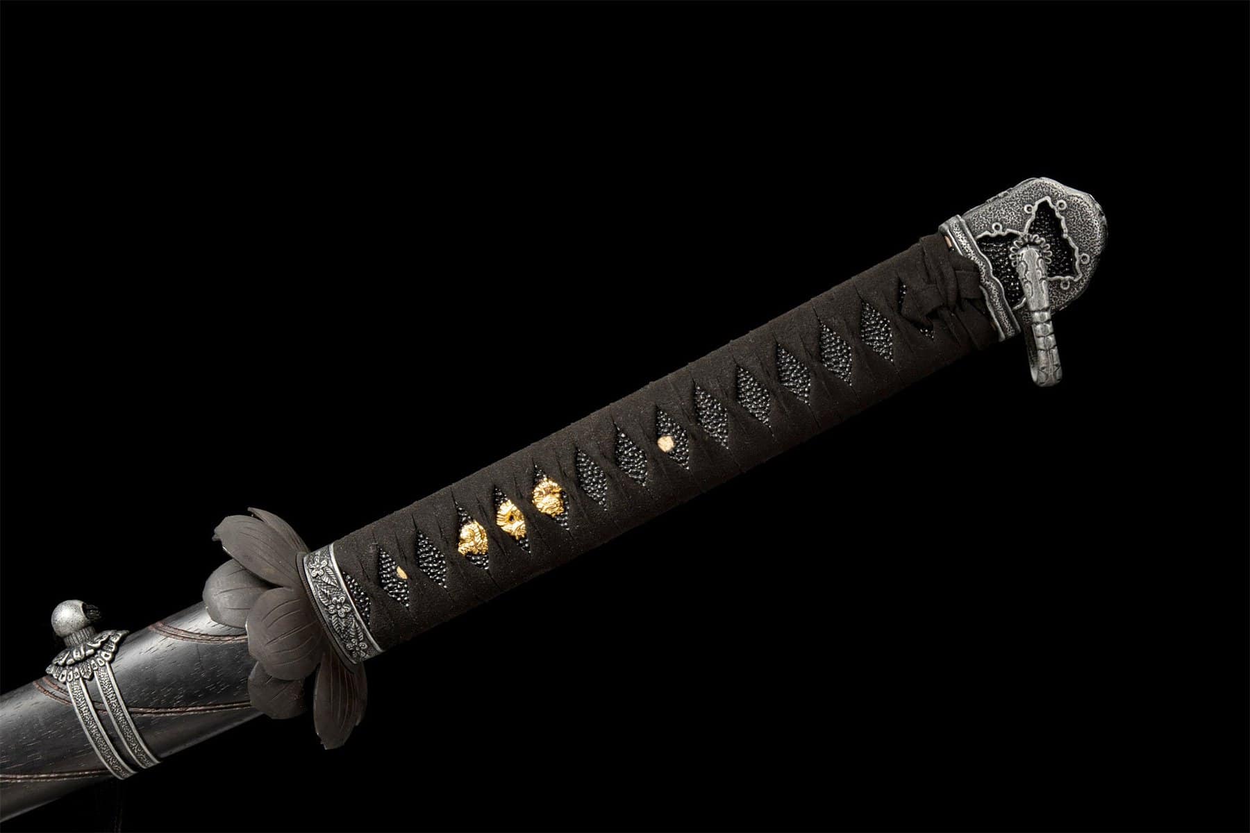 Full Black Katana Sekiro