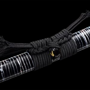 Zebra Katana Blue Blade