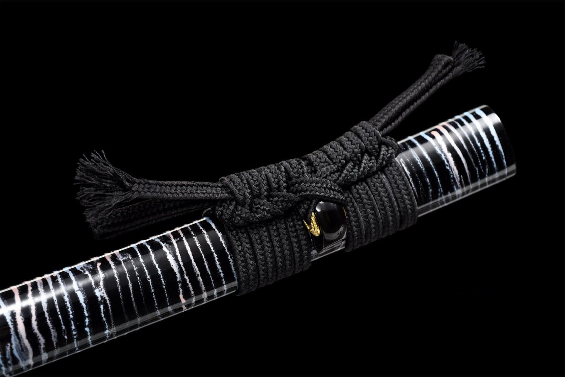 Zebra Katana Blue Blade