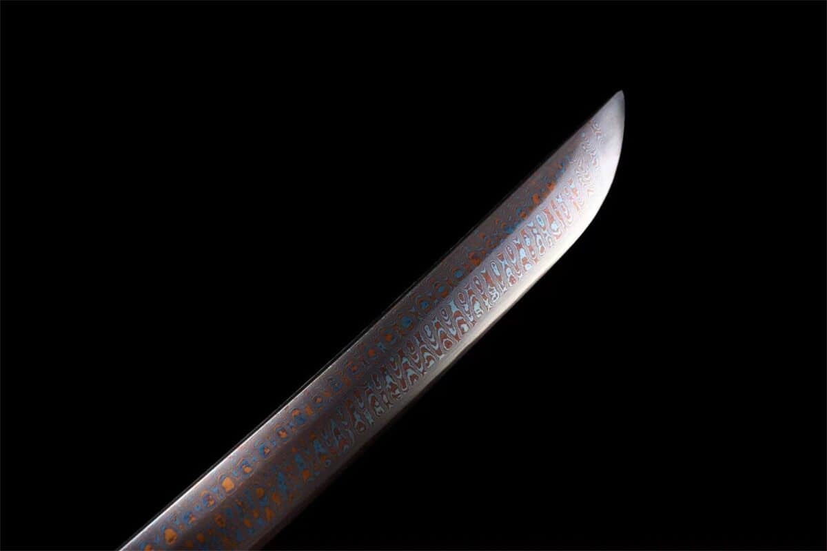 Black And Red Katana Sword