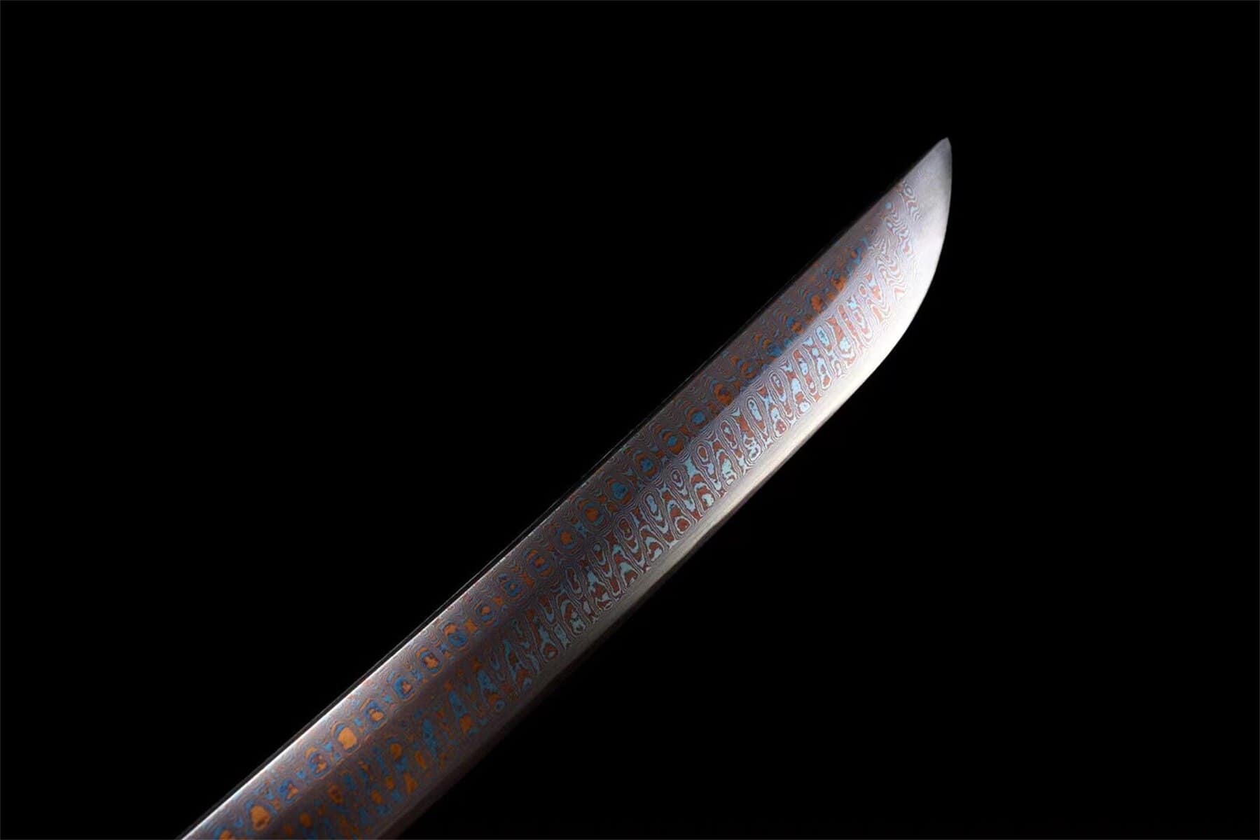 Black And Red Katana Sword