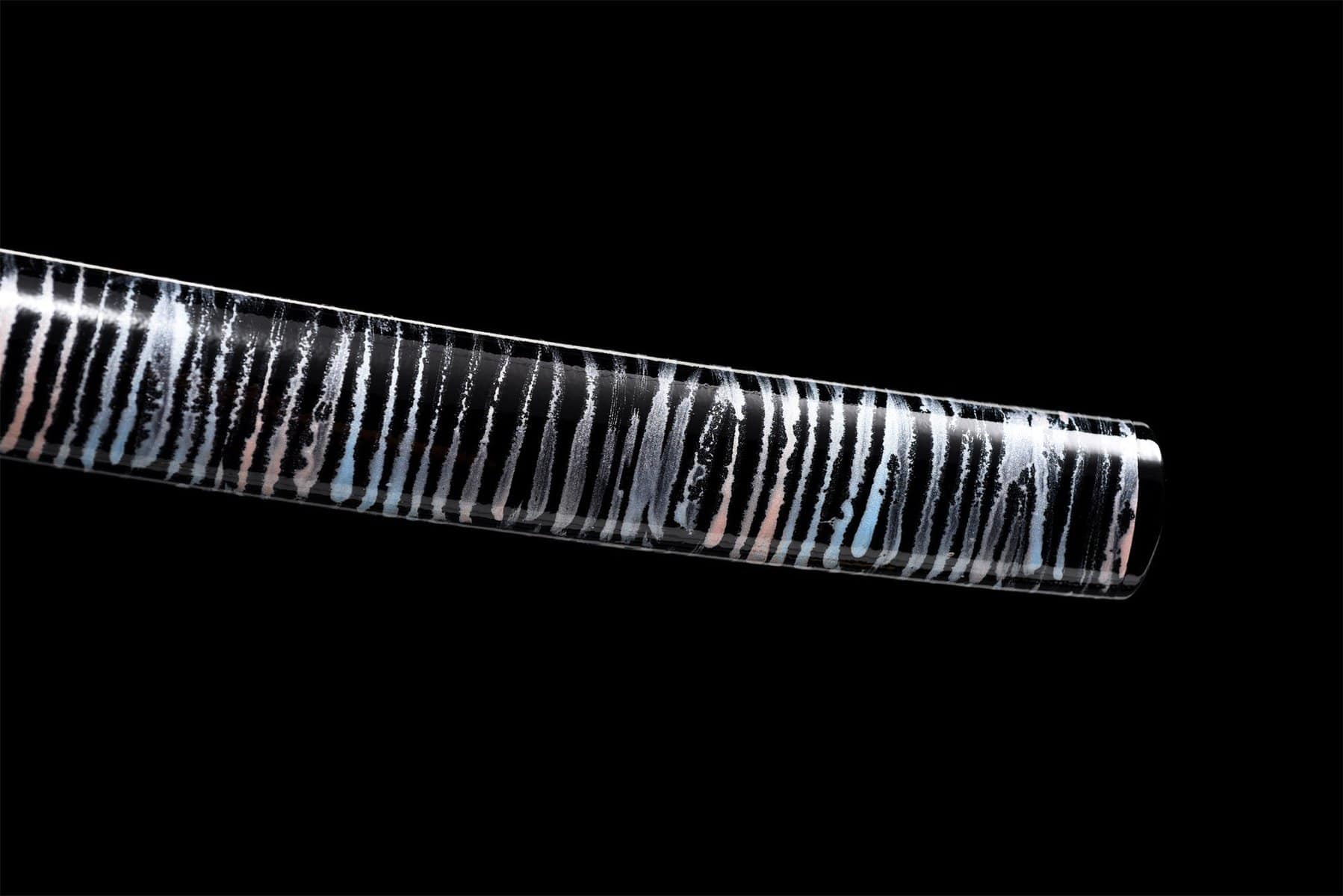 Zebra Katana Blue Blade