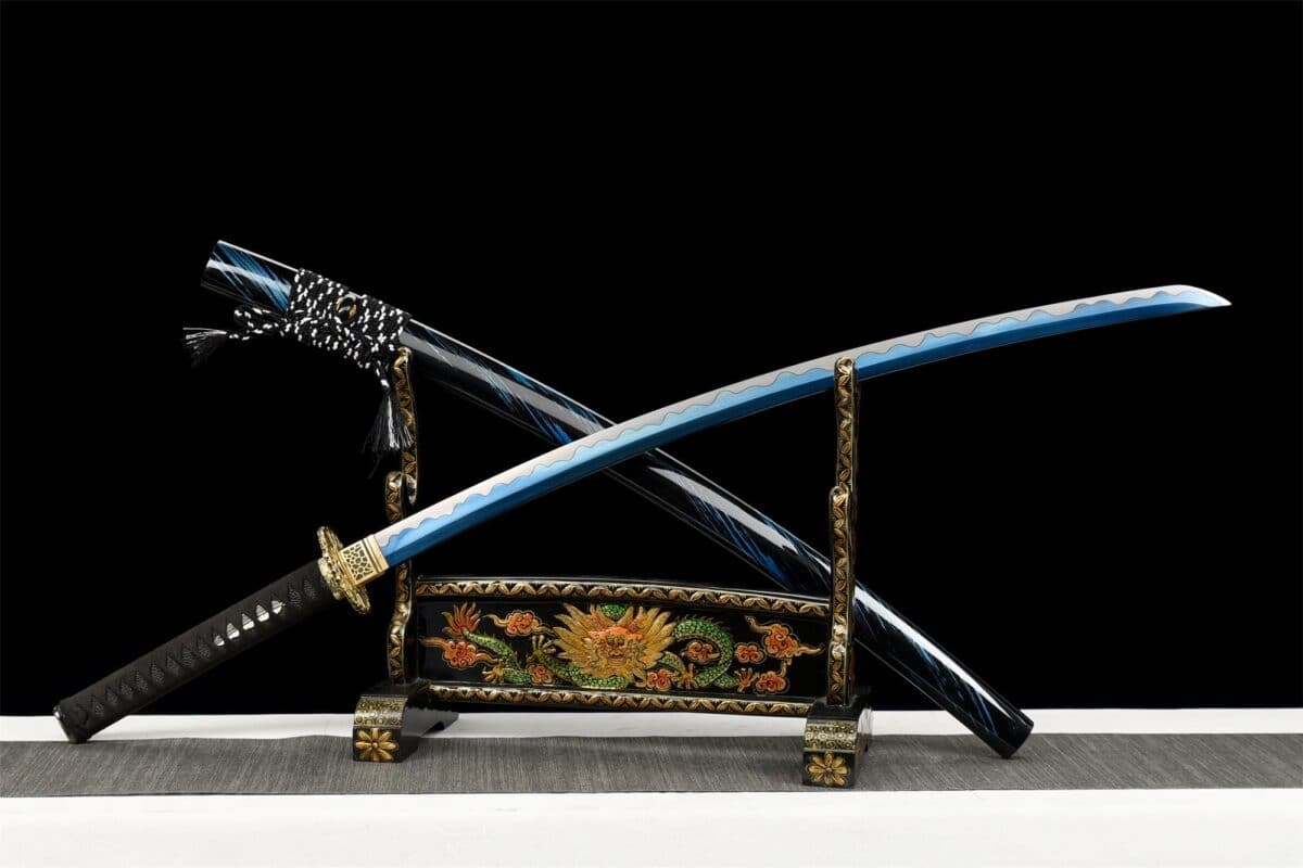 Blue Tachi Sword