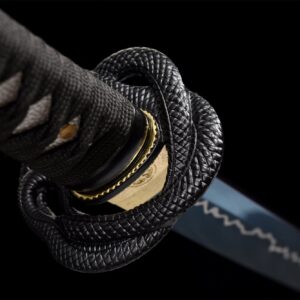 Zebra Katana Blue Blade