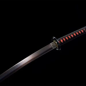 Black And Red Katana Sword