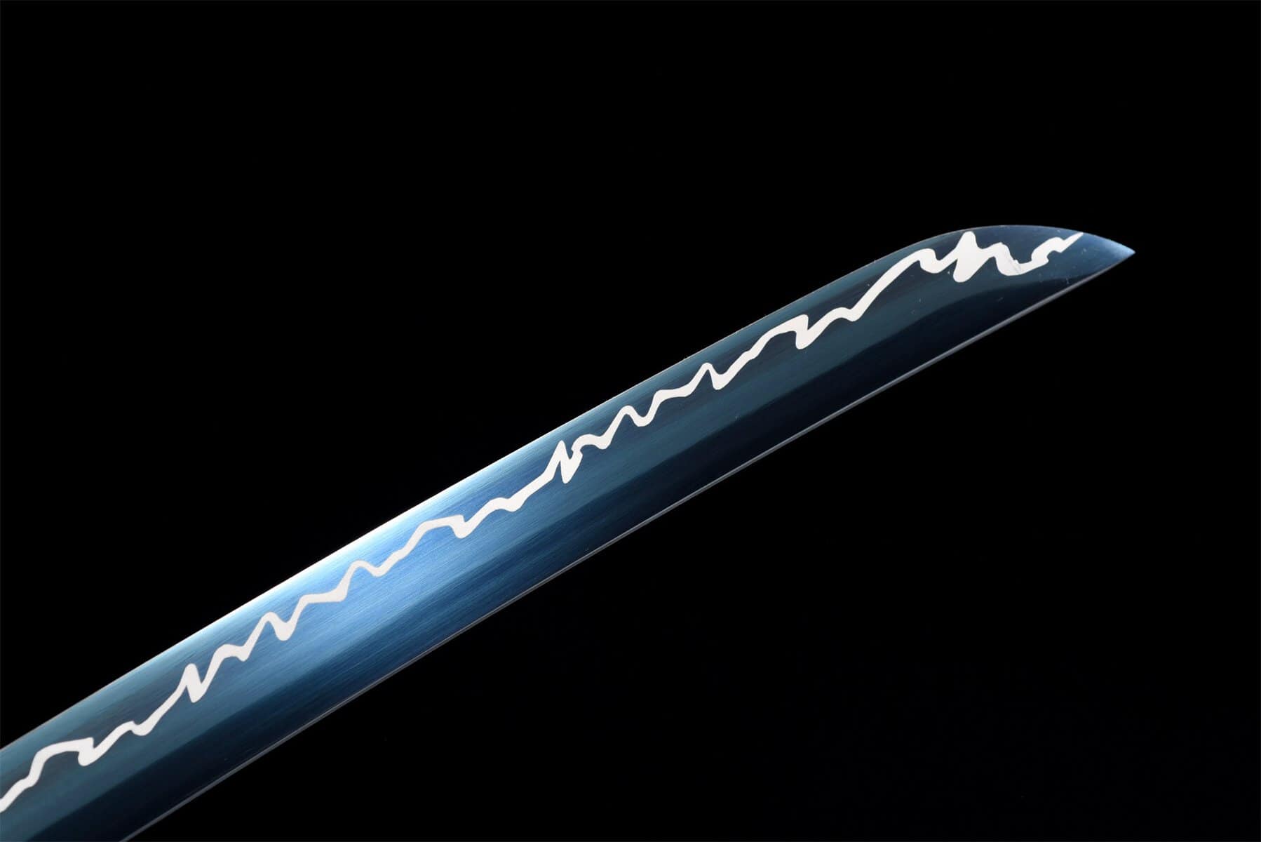 Zebra Katana Blue Blade