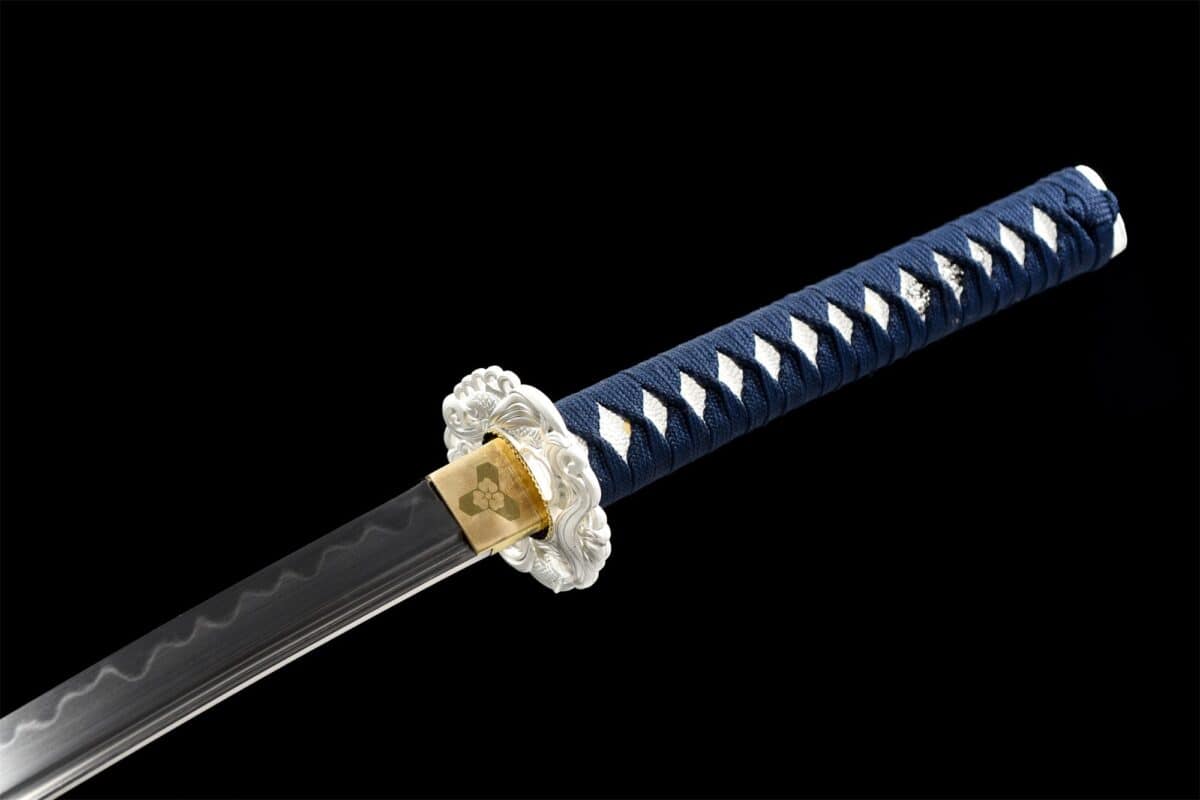 White Tanto And Katana Set