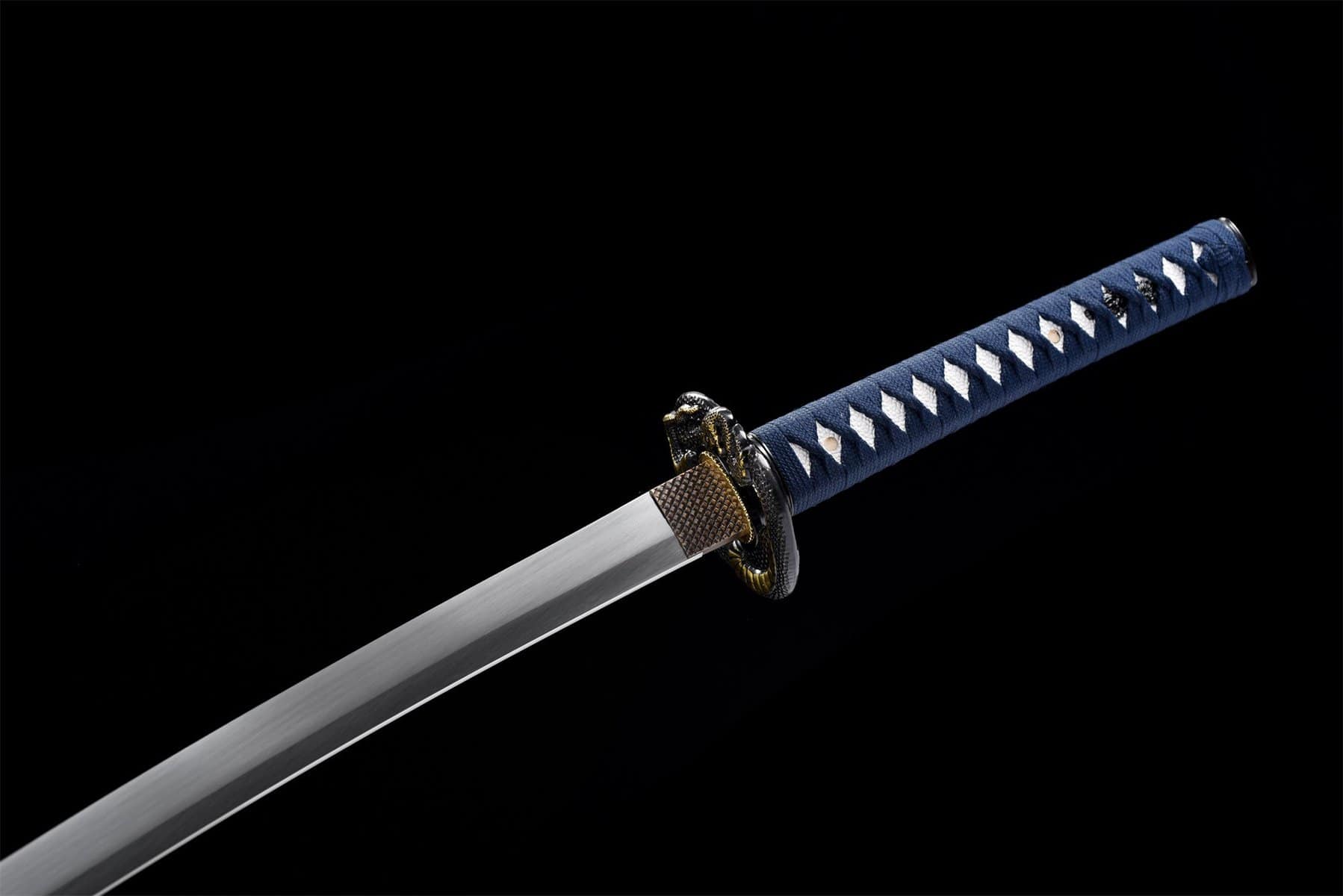 Blue And Yellow Katana