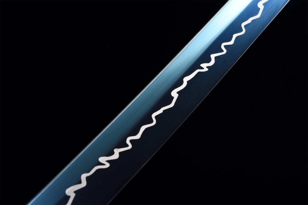 Zebra Katana Blue Blade
