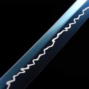 Zebra Katana Blue Blade