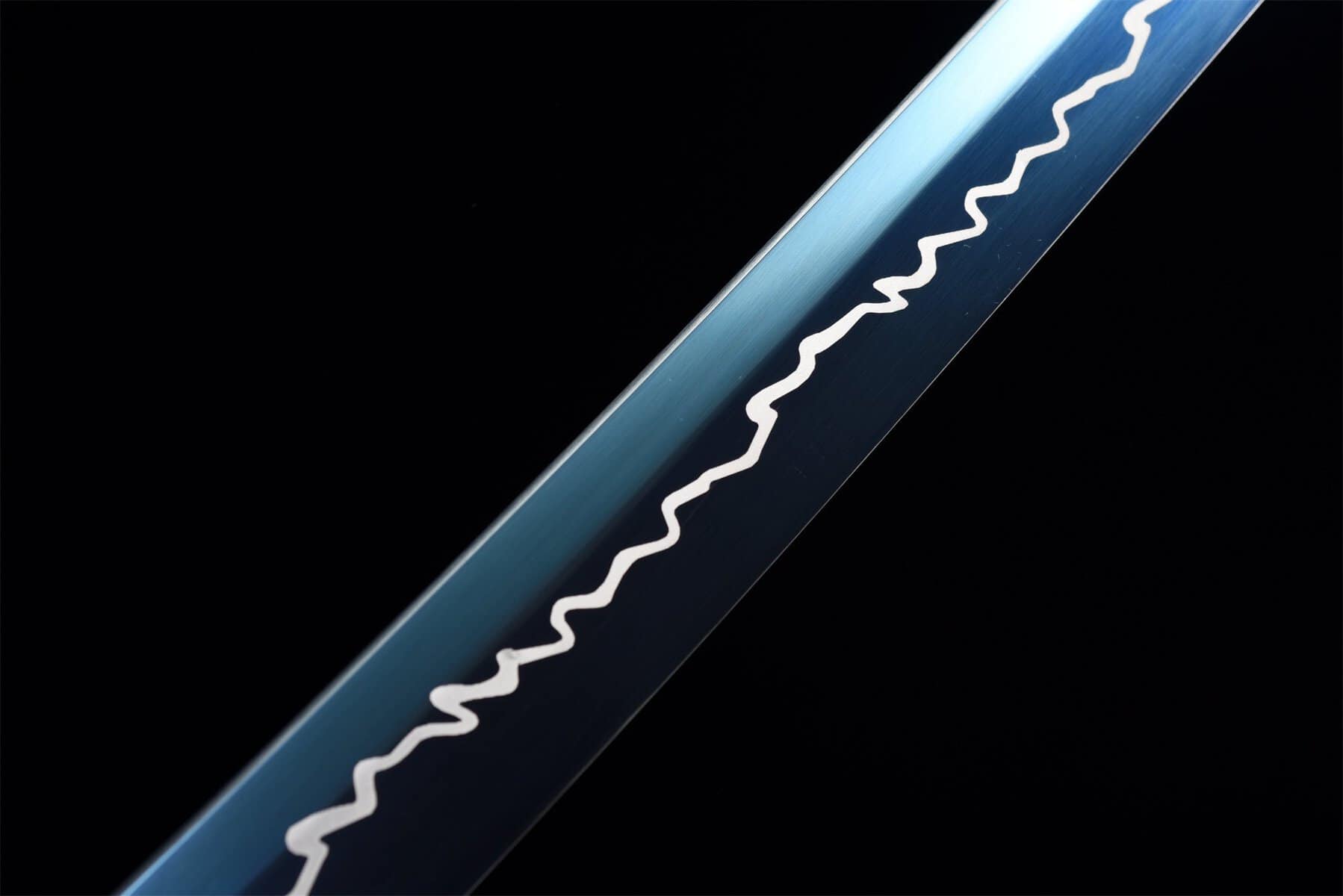 Zebra Katana Blue Blade