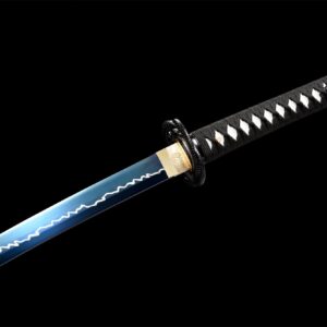 Zebra Katana Blue Blade