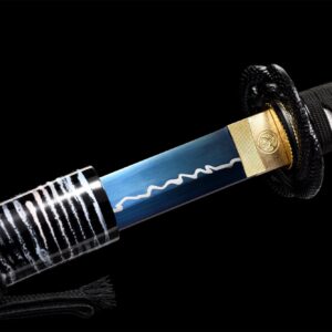 Zebra Katana Blue Blade
