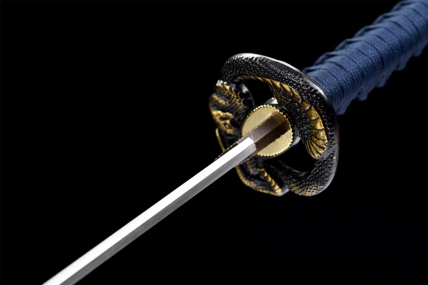 Blue And Yellow Katana