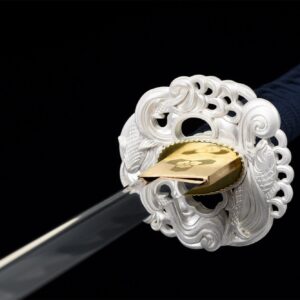 White Tanto And Katana Set